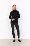 SOYACONCEPT  Stehkragen Pullover Schwarz