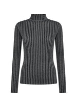 SOYACONCEPT Glitzer Pullover Schwarz