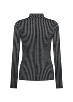 SOYACONCEPT Glitzer Pullover Schwarz