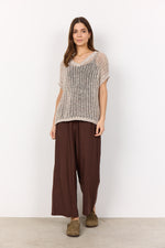 SOYACONCEPT Loch Strick Pullover Beige