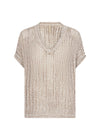 SOYACONCEPT Loch Strick Pullover Beige