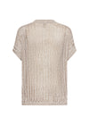 SOYACONCEPT Loch Strick Pullover Beige