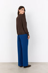 SOYACONCEPT Polokragen Pullover Dunkelbraun