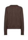 SOYACONCEPT Polokragen Pullover Dunkelbraun