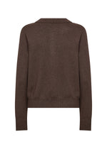 SOYACONCEPT Polokragen Pullover Dunkelbraun