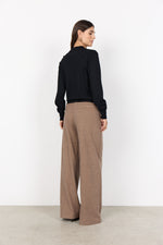 SOYACONCEPT Polokragen Pullover Schwarz