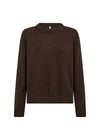 SOYACONCEPT Wolle Pullover Dunkelbraun