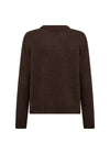 SOYACONCEPT Wolle Pullover Dunkelbraun
