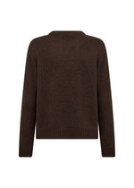SOYACONCEPT Wolle Pullover Dunkelbraun