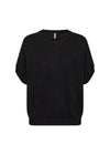 SOYACONCEPT Kurzarm Pullover Schwarz