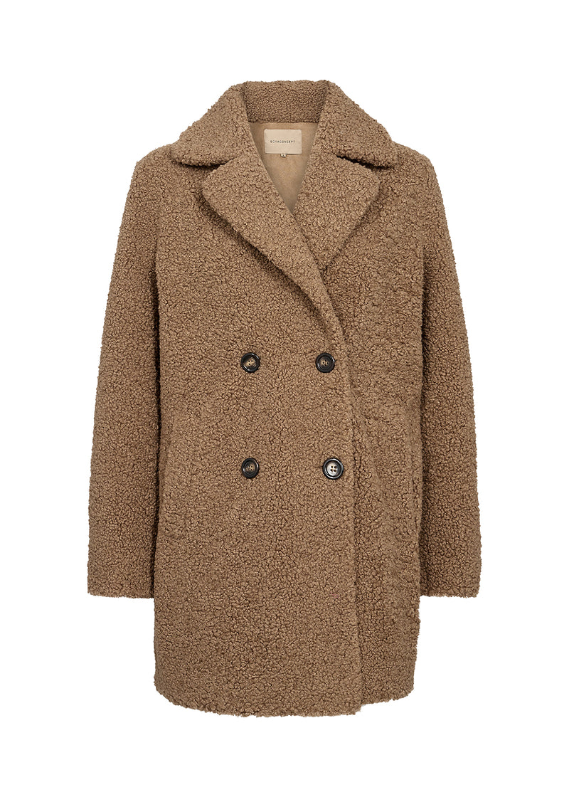 SOYACONCEPT Teddy Jacke Sand