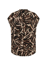 SOYACONCEPT Blusenshirt Dunkelbraun