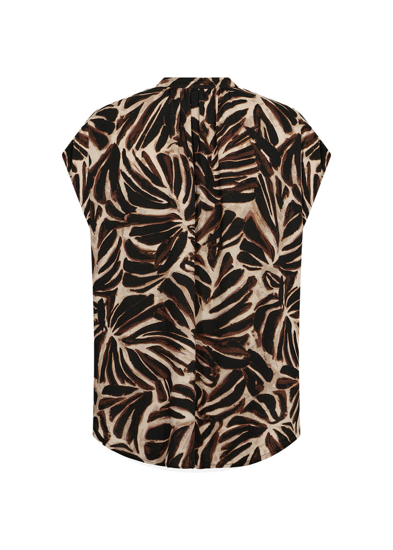 SOYACONCEPT Blusenshirt Dunkelbraun