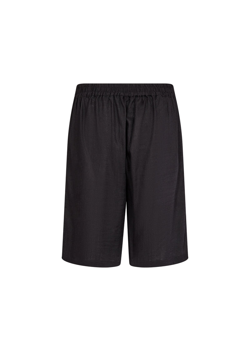 SOYACONCEPT Leinen Shorts Schwarz