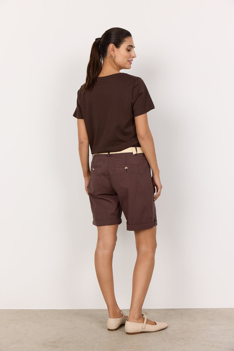 SOYACONCEPT Shorts Dunkelbraun