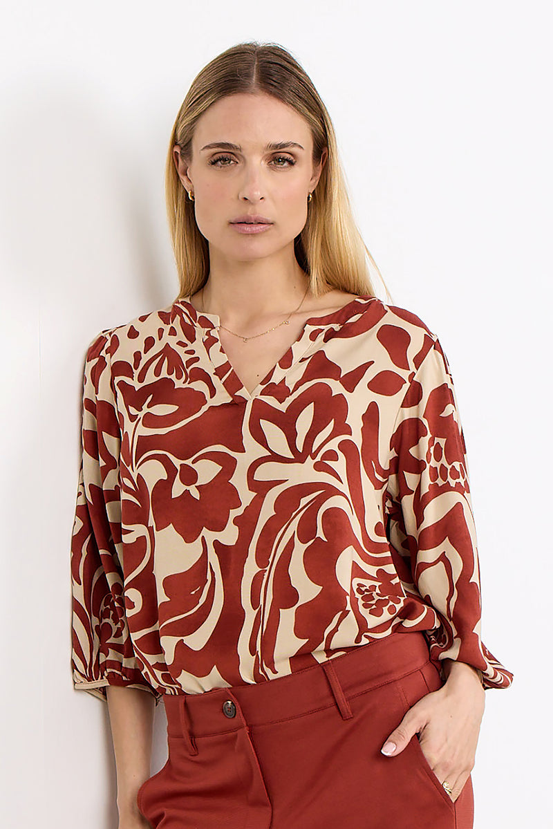 SOYACONCEPT Bluse Rot