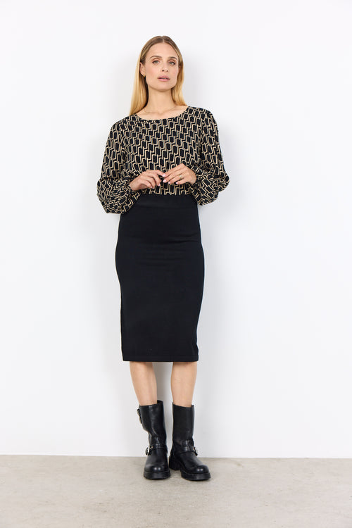 SOYACONCEPT Bluse Schwarz