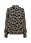 SOYACONCEPT Hemd Bluse Schwarz