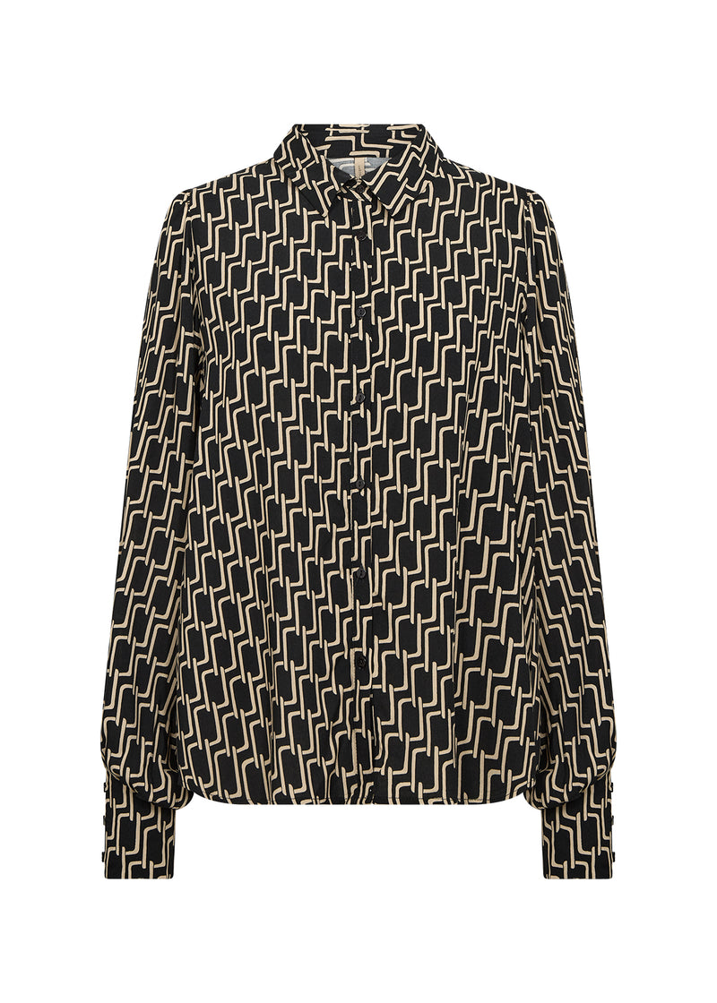 SOYACONCEPT Hemd Bluse Schwarz