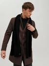 JACK & JONES Schal Black Ohne Fransen - Rohbau