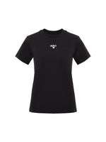 MAVI T-Shirt mit Logo Schwarz