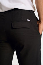 LINDBERGH Leinen Shorts Black