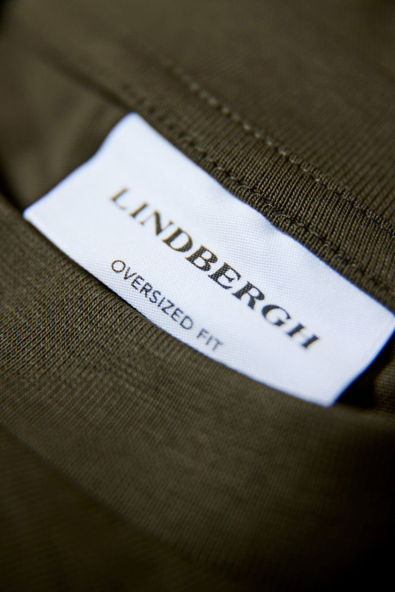 LINDBERGH Oversize T-Shirt DK Brown