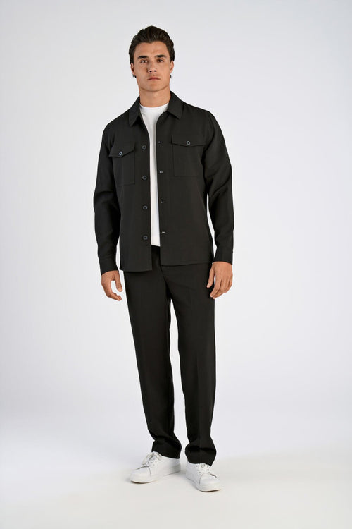 LINDBERGH Hemd Jacke Black