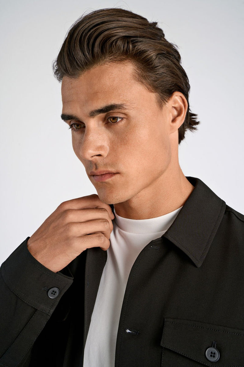 LINDBERGH Hemd Jacke Black