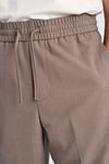 LINDBERGH Stoffhose Relax Fit Deep Sand Mel