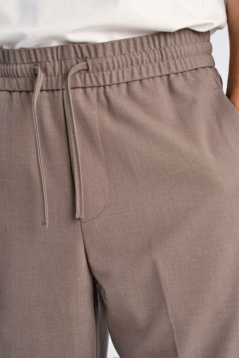 LINDBERGH Stoffhose Relax Fit Deep Sand Mel