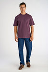LINDBERGH Oversize T-Shirt Deep Purple