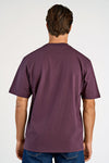 LINDBERGH Oversize T-Shirt Deep Purple