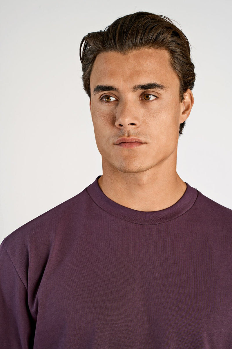 LINDBERGH Oversize T-Shirt Deep Purple