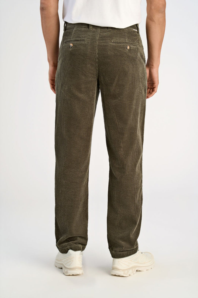 LINDBERGH Cord Stoffhose Relax Fit Dusty Army