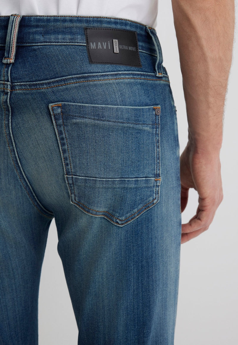 MAVI Jeans Marcus Used Indigo Ultra Move