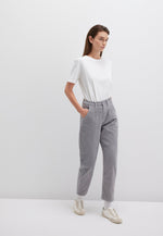 MAVI Laura High Rise Baggy Cord Hose Charcoal Gray