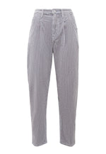 MAVI Laura High Rise Baggy Cord Hose Charcoal Gray