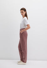 MAVI Laura High Rise Baggy Cord Hose Twilight Mauve