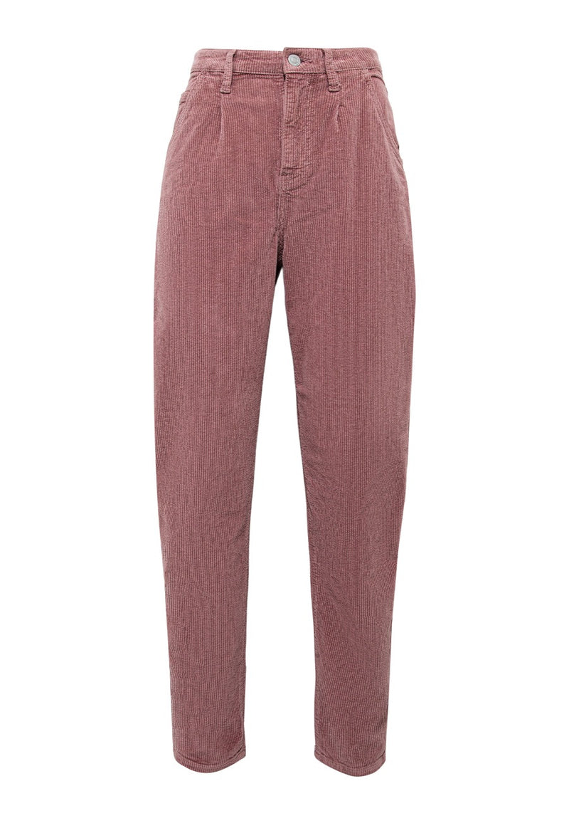 MAVI Laura High Rise Baggy Cord Hose Twilight Mauve