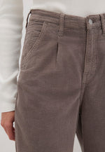 MAVI Laura High Rise Baggy Cord Hose Sleet