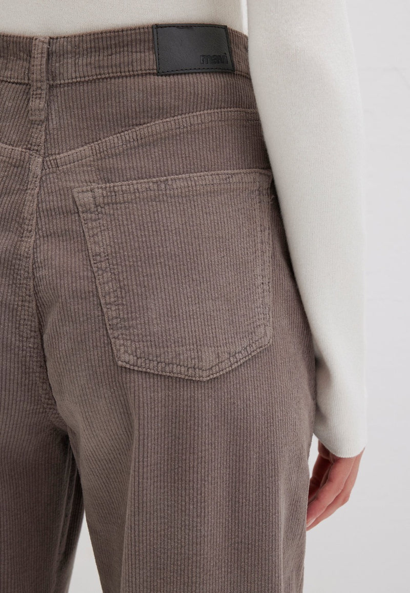 MAVI Laura High Rise Baggy Cord Hose Sleet