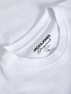JACK & JONES Backprint T-Shirt Bright White