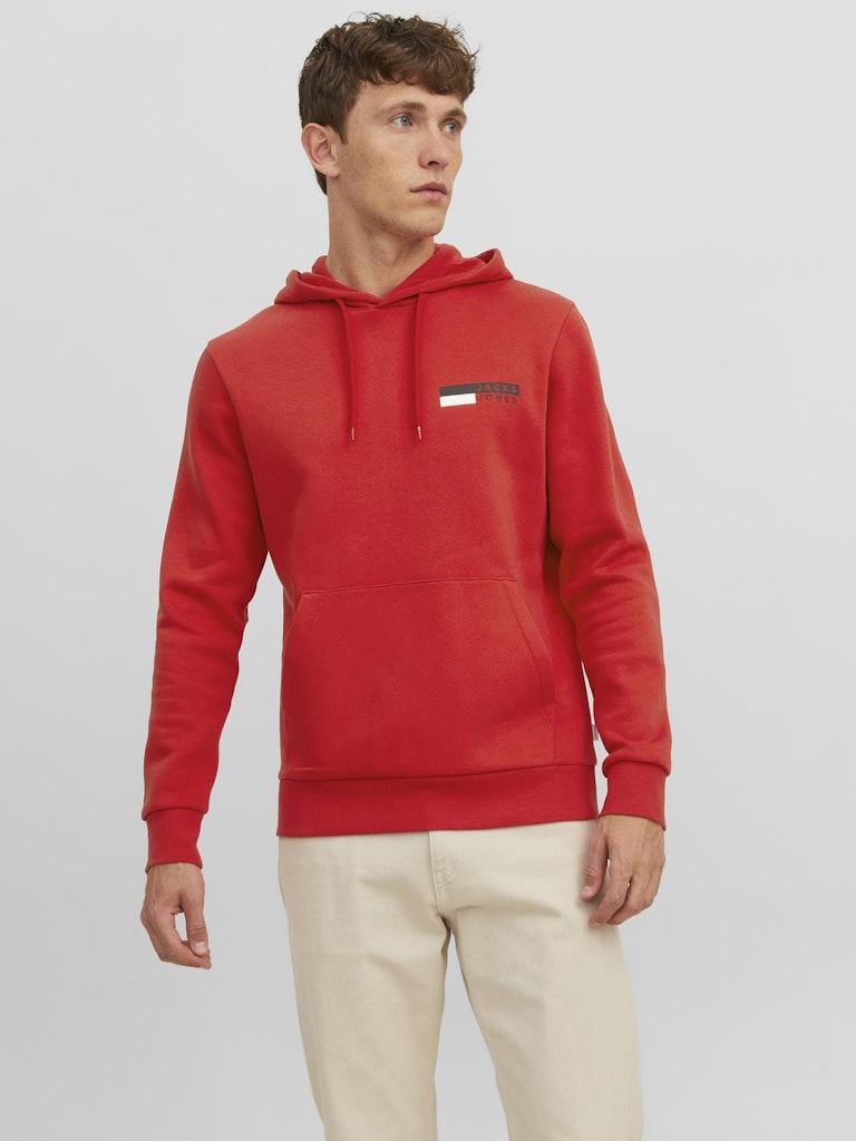 JACK & JONES Hoodie True Red