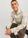 JACK & JONES Flanell Hemd Island Fossil