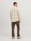 JACK & JONES Flanell Hemd Island Fossil