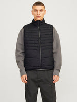 JACK & JONES Steppweste Black