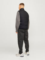 JACK & JONES Steppweste Black