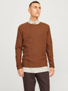 JACK & JONES Strick Pullover Mocha Bisque