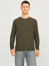 JACK & JONES Strick Pullover Olive Night